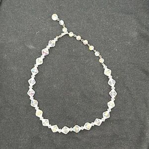 Vintage Crystal Collar Necklace